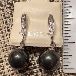 Elegant Silver Drop Earrings